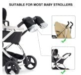 Luchild Handwaermer Kinderwagen Handschuhe Handmuff Wasserdicht und Winddicht mit Warme Fleece un