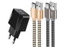 OTISA USB Ladegerät mit USB C Ladekabel Datenkabel Fast Sync Ladekabel für Samsung Galaxy S10/S9/S8+ für 4,99 € inkl. Versand (statt 10,00 €)