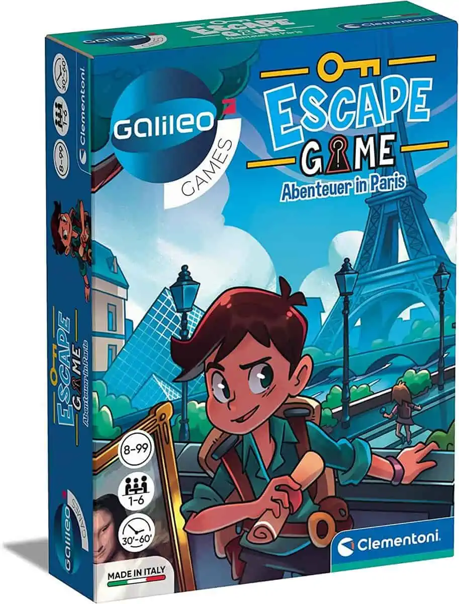 Clementoni Escape Game – Intrappolato Nella Casa Raccapricciante, Gioco Di Società Con Enigmi, Carte E Oggetti Di Scena, Per Bambini E Adulti Dagli 8 Anni, Galileo Games 59449 - 3