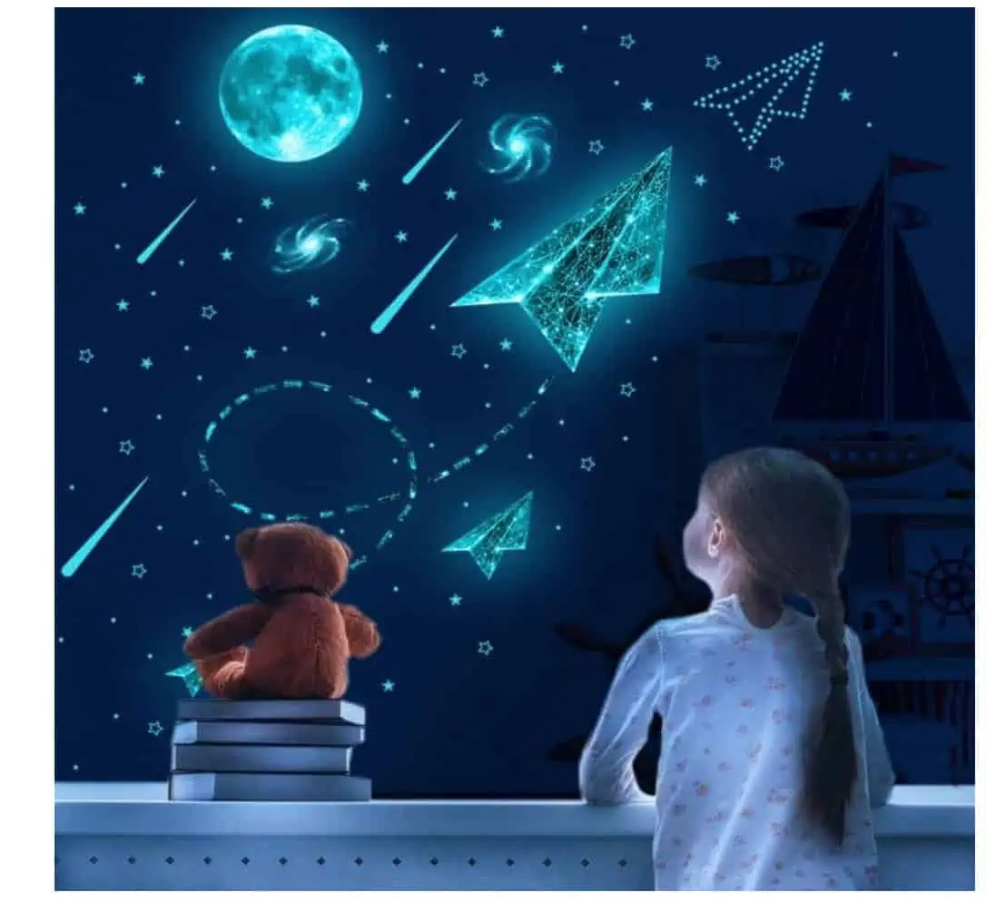Sternenhimmel Kinderzimmer 400 Leuchtsterne Selbstklebend Für 4,99
