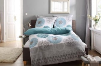 My Home Bettwäsche "Tesso" mit Ornamenten, 135x200cm + Kissen 80cmx40cm ab 3,99 € inkl. Versand (Otto Up Plus)