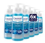 Clearasil Poren Reiniger Waschgel Gegen Pickel und Hautunreinheiten 6er Pack 6 x 200 ml Amazon de Beauty