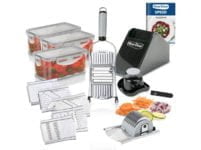 Genius Nicer Dicer Speed Deluxe Set 19 teilig Multihobel V Hobel Verstellbarer