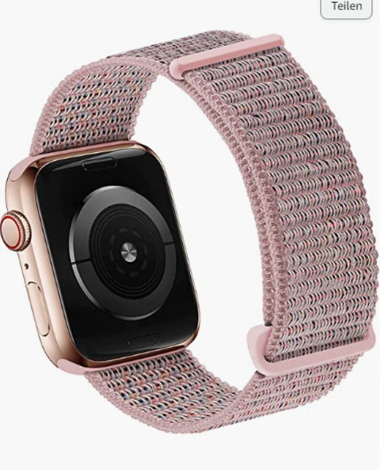 Nylon Sport Loop Armb Nder Kompatibel Mit Apple Watch Mm Mm Mm