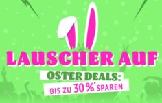 Ostern steht vor der Tuer und bei uns heisst es schon jetzt Lauscher auf