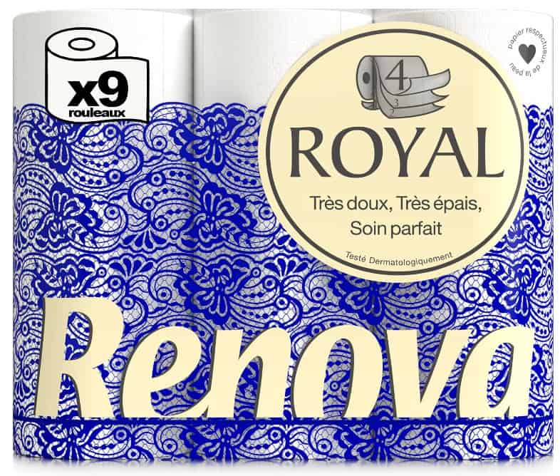 Renova ROYAL Toilet Paper 27 Rolls, 140 Blatt, 4-Lagig ab 8,40 € inkl. Prime-Versand (statt 12,57 €)
