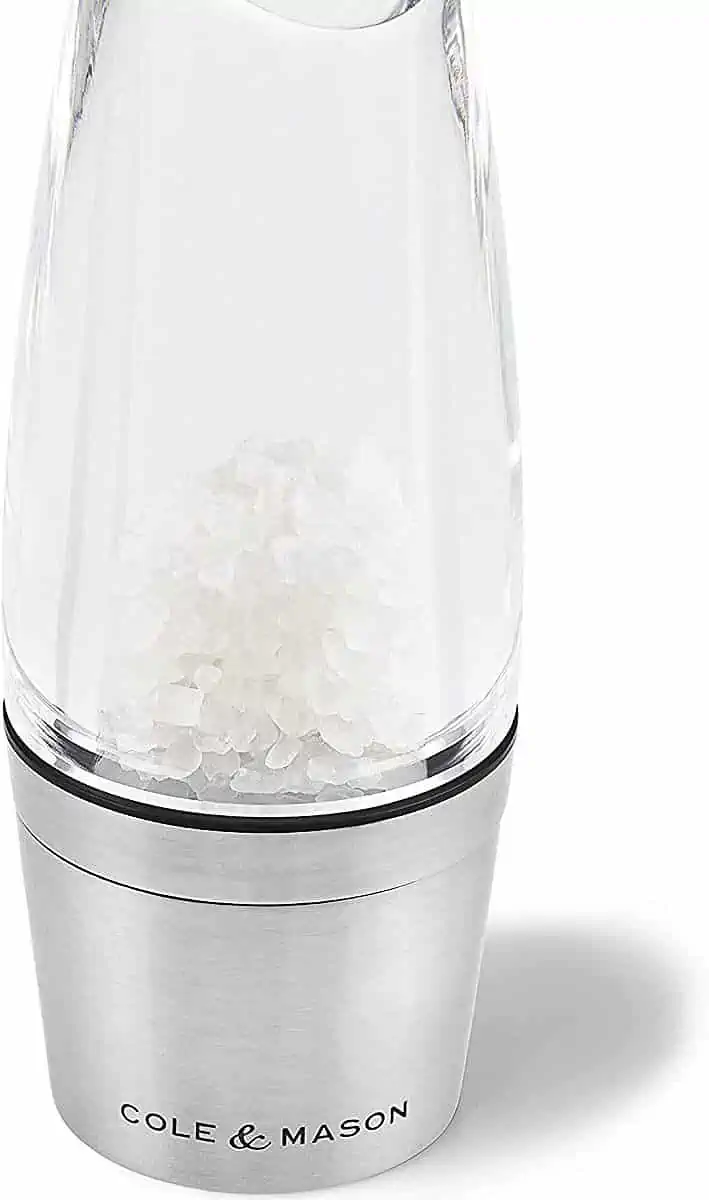 Cole & Mason Milston H308892P – Achsenlose Präzisions-Salzmühle für 10,60 € [Prime/nur noch 3 Stück] statt 20,75 €