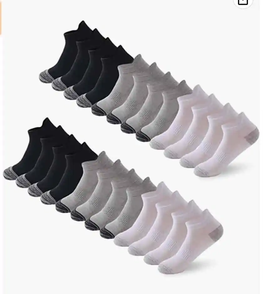 Budermmy Chaussettes Basses Femmes 6 Paires Invisible