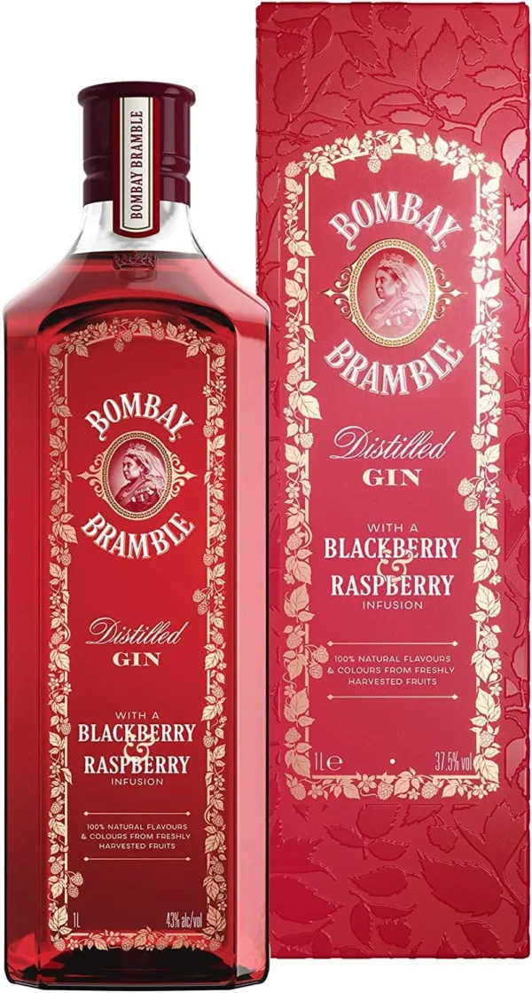 Bombay Bramble Blackberry and Raspberry Flavoured Gin 1 Liter für 22,00