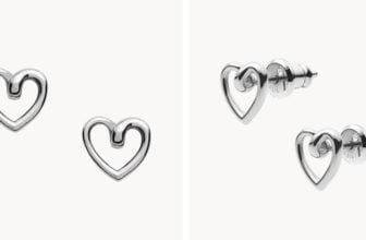 Damen Ohrstecker Steel Stud JOF00608040 Fossil