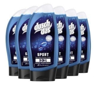 Duschdas Er Pack In Duschgel Shampoo Sport Mit Sportlich Frischem Duft Dermatologisch Getestet Ml Amazon De Beauty