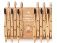 Greenzla Bambus Zahnbuersten 12 Stueck BPA freie Zahnbuersten mit weichen Borsten Umweltfreundlic