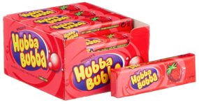 Hubba Bubba Kaugummi Erdbeere 20 Packungen 20 x 5 Stueck 700 g Amazon.de Lebensmittel Getr
