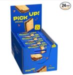 PiCK UP Original x g Riegel mit knackiger Milchschokoladentafel zwischen zwei knusprigen Keksen der Snack fuer unterwegs Thekenaufsteller mit g er Pack Amazon de Lebensmittel Getraenke