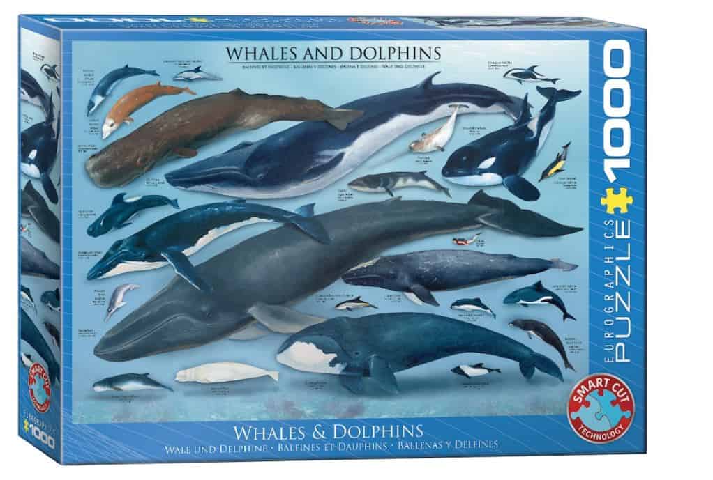 Eurographics Whales And Dolphins Puzzle