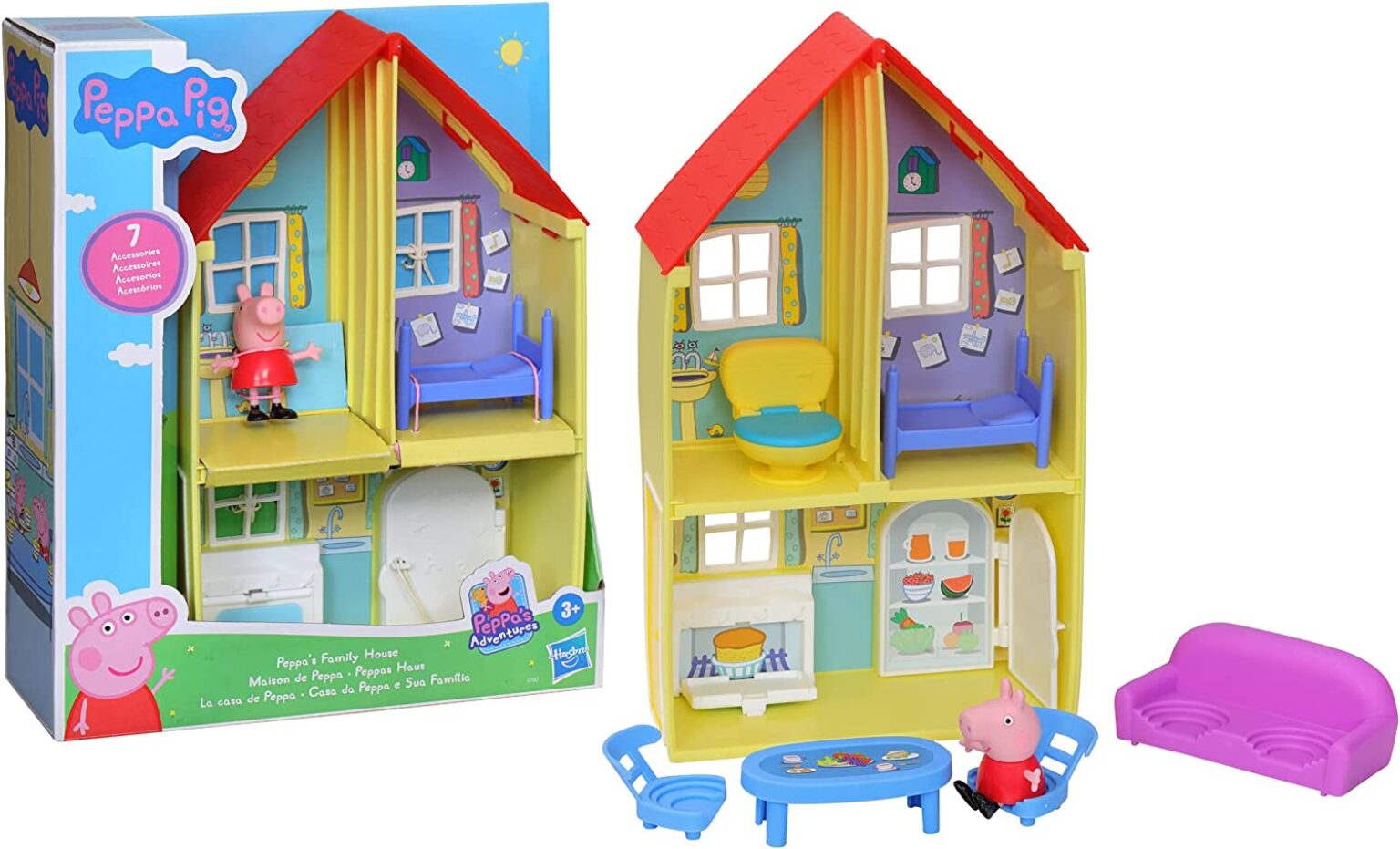 hasbro peppa wutz peppas haus für 14 29 inkl prime versand