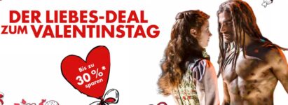 Jetzt Angebot buchen Valentinsangebot Fuer die besten Musicals und Shows