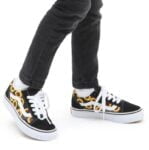 Kinder Old Skool Schuhe Jahre Schwarz Vans