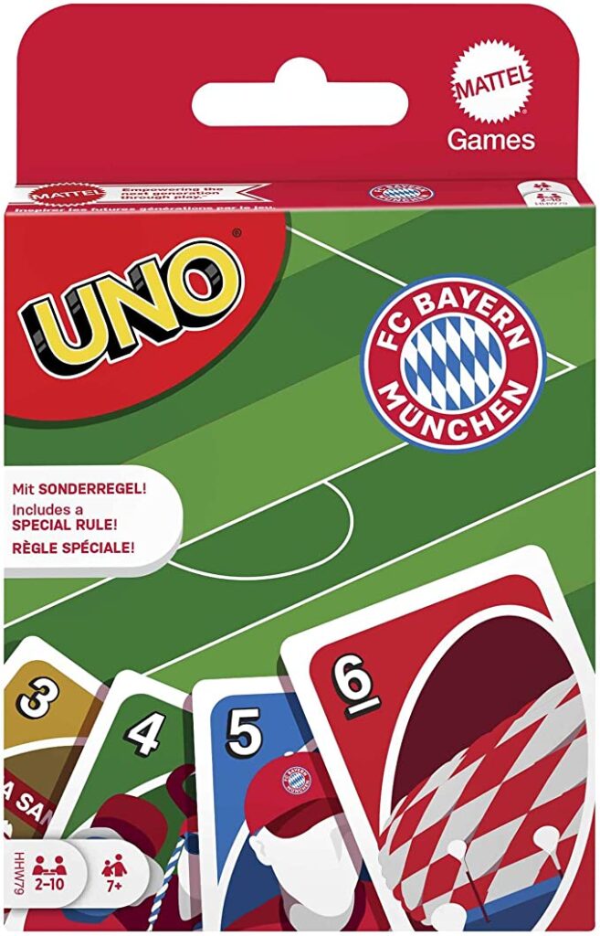 Mattel Games Hhw Uno Fc Bayern Muenchen Bundesliga Edition