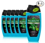 Palmolive Men Duschgel Revitalising Sport x ml in fuer Koerper Gesicht Haar mit aetherischen Minz Zedernblatt Oelen Amazon de Beauty