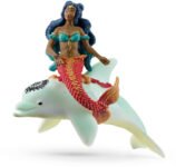 Schleich Isabelle auf Delfin BAYALA Spielfigur