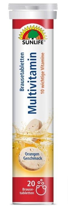 Sunlife Brausetabletten Multivitamin X Stueck Amazon De Drogerie Koerperpflege