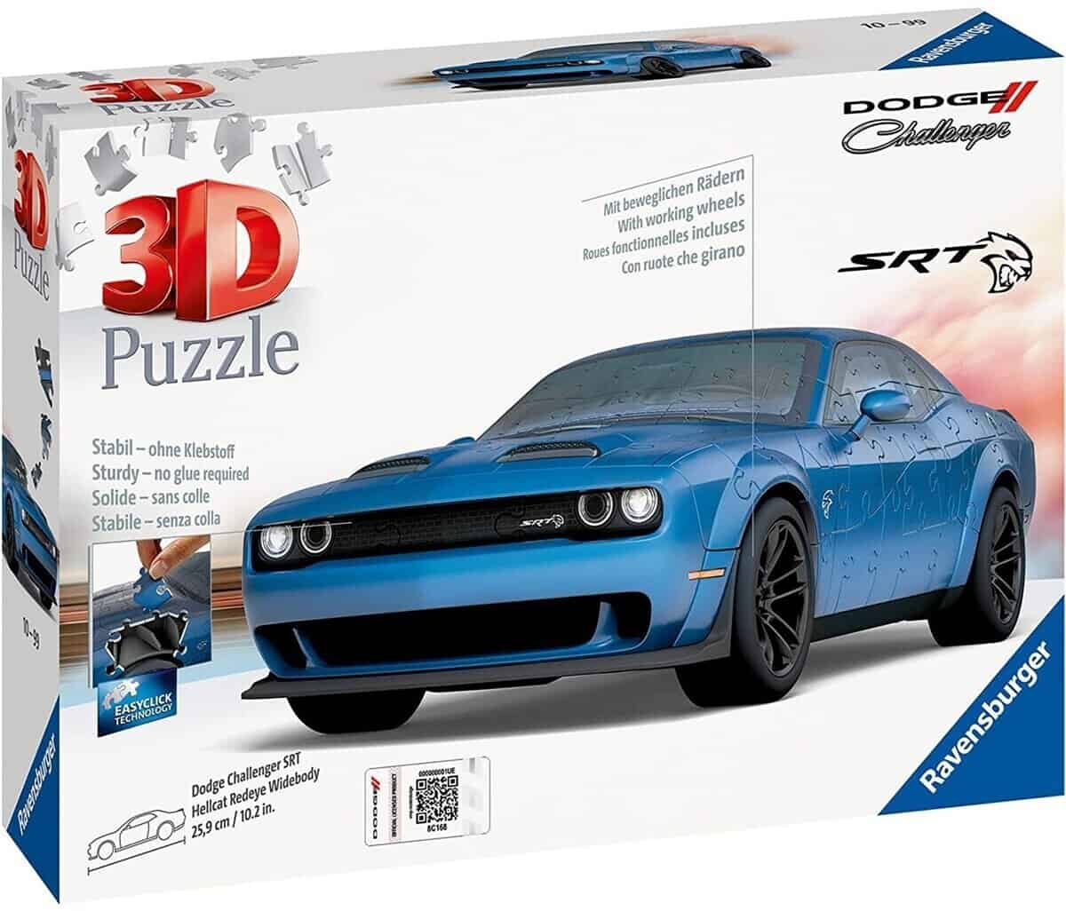 Ravensburger 3D-Puzzle Dodge Challenger Hellcat Redeye