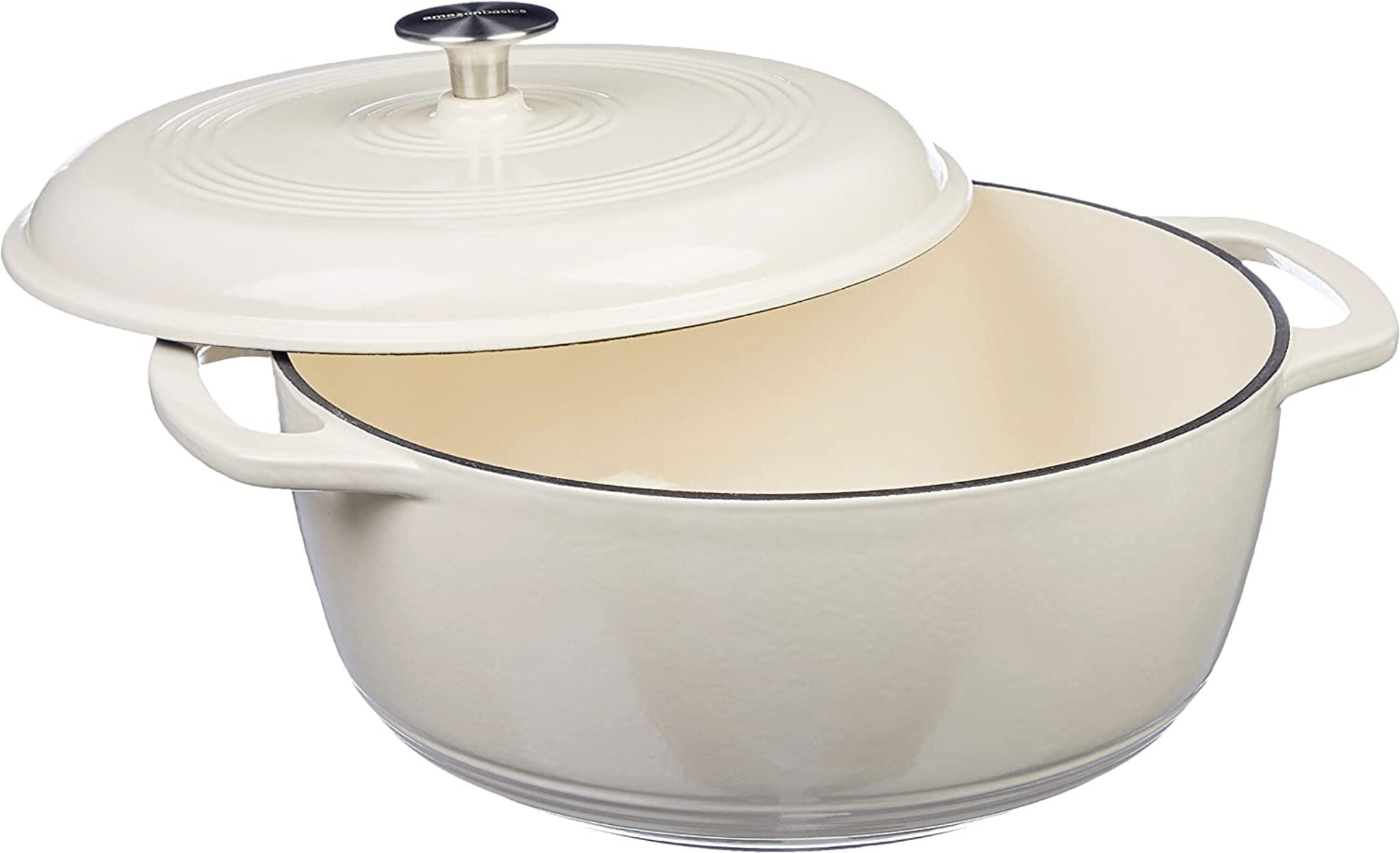 Kürbis Kochtopf 8L Aus Emailliertem Gusseisen - Schmortopf Für Ofen & Induktion - Orange