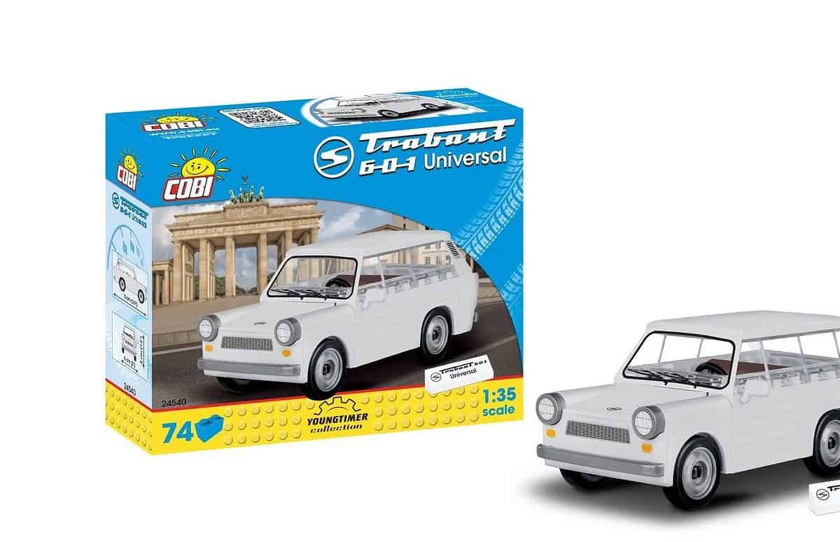 COBI Youngtimer Collection Trabant Combi in creme weiss Cobi Youngtimer Collection Trabant Combi In Creme Weiss