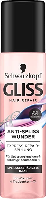 Gliss Express-Repair-Spülung Anti-Spliss Wunder