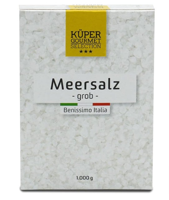 Grobes Meersalz Kueper Selection