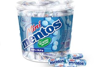 Mentos Mini Mint Classic Bucket Eimer mit 120 Mini-Rollen ab 11,99 € inkl. Prime-Versand