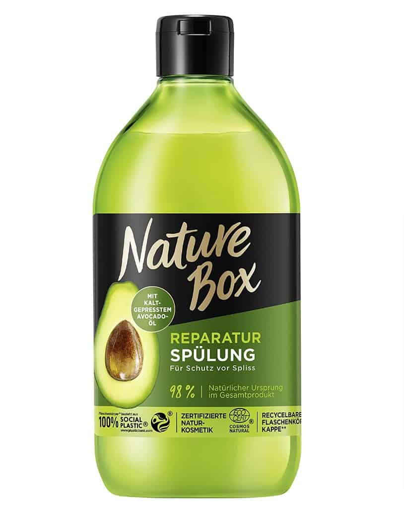 Nature Box Spuelung Reparatur Ml Hair Repair Spülung Mit Avocado Oel Repariert Das Haar Und Sch
