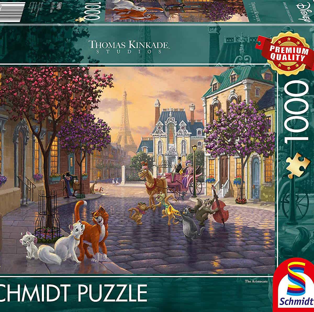 Schmidt Spiele Thomas Kinkade Disney The Aristocats Puzzle