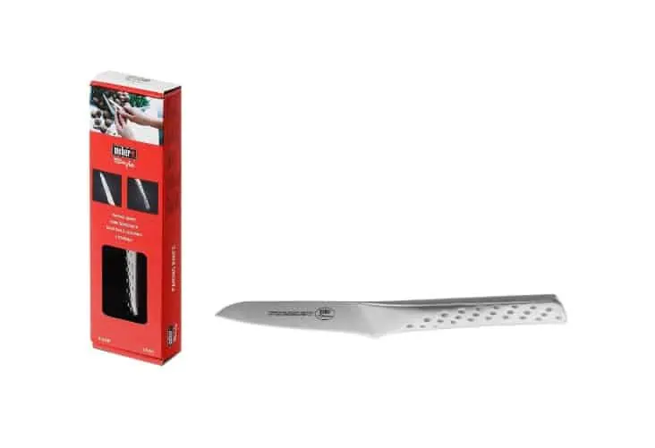 Weber Deluxe Schälmesser (Edelstahl) für 11,15 € inkl. Prime-Versand (statt 23,50 €)