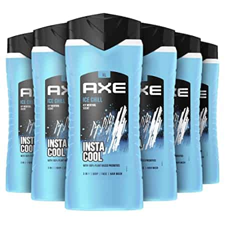 Axe 3-In-1 Duschgel &Amp; Shampoo Ice Chill 6Er Pack (6X 400Ml)