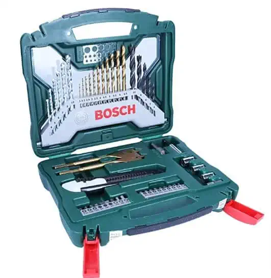 Bosch Tlg X Line Titanium Bohrer Und Schrauber Set Holz Stein Und