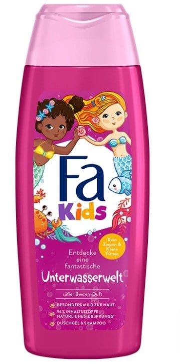 Fa Kids Duschgel Shampoo Unterwasserwelt Mit Zauberhaft Suessem Beeren Duft Ml Amazon De Kosmetik Parfuems Hautpflege