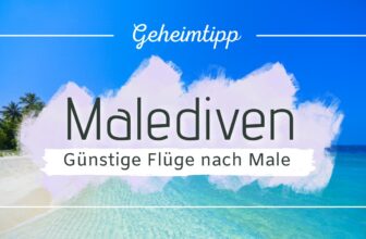 Günstige Flüge auf die Malediven mit IndiGo: Ab 439 € von Amsterdam nach Male inkl. Gepäck