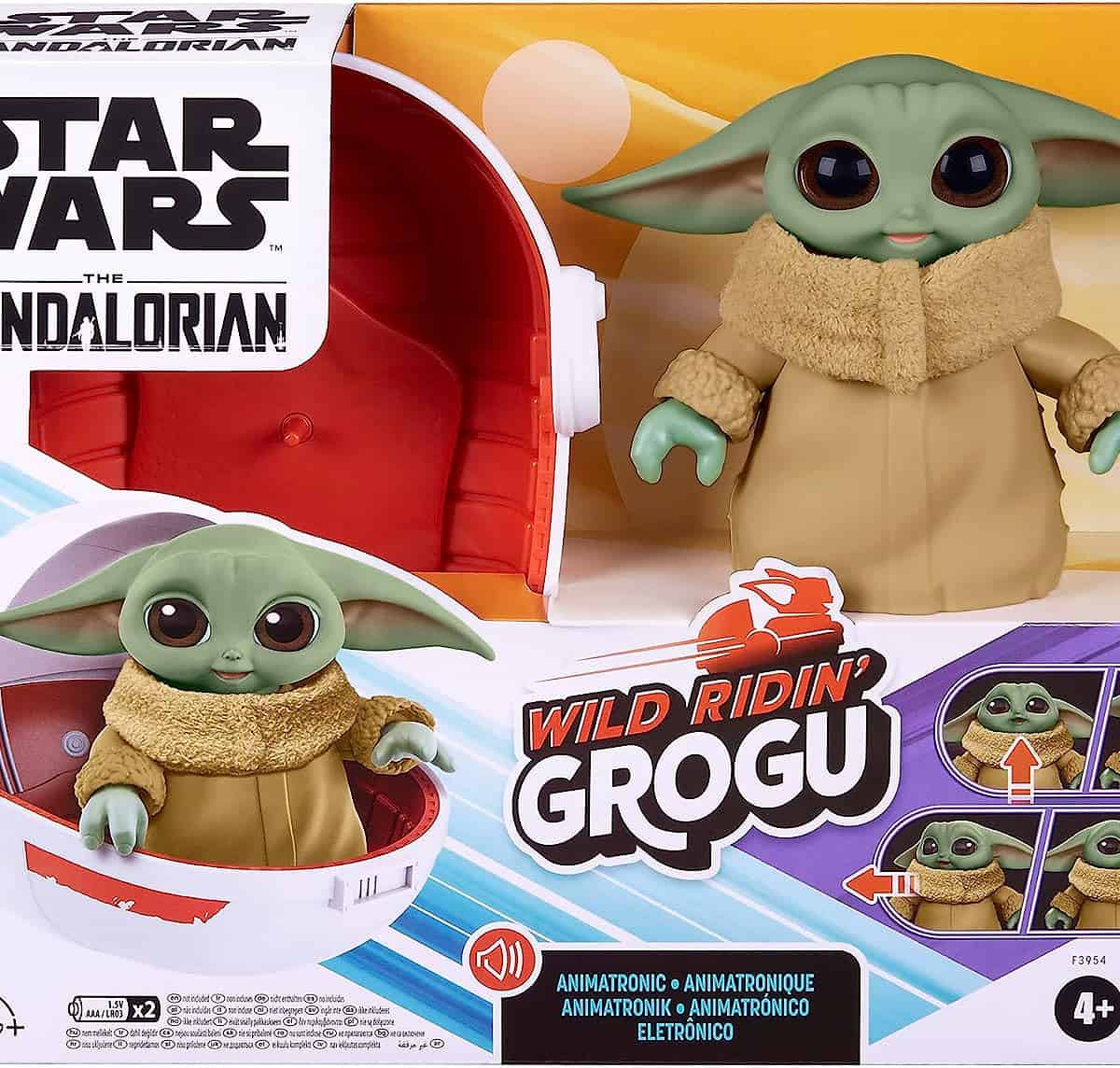 Hasbro Star Wars Wild Ridin Grogu Animatronik Spielzeug