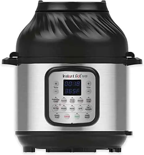 Instant Pot Duo Crisp + Heißluftfritteuse 11-in-1 Elektro-Multikocher 5,7 L für 137,60 € inkl. Versand