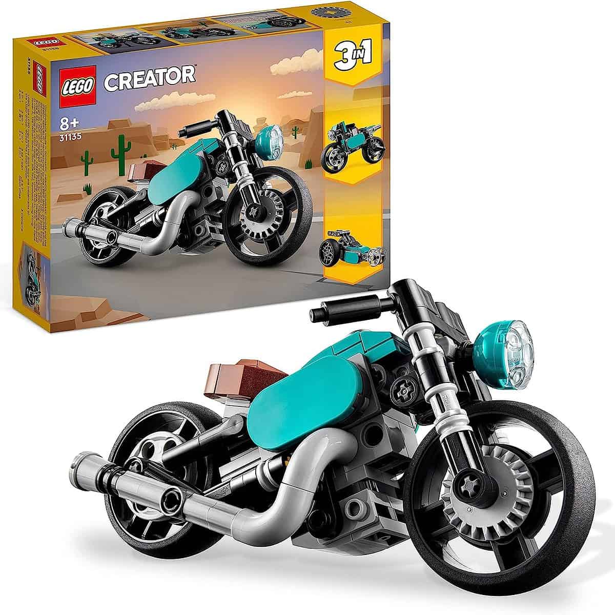 Lego 31135 Creator 3In1 Oldtimer Motorrad Set