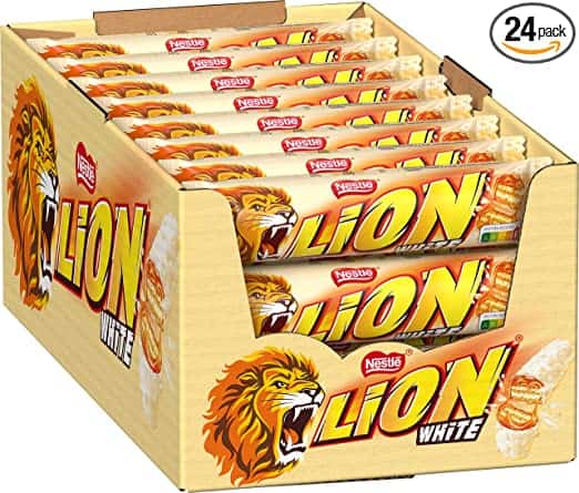 Nestlé Lion White Knusper-Riegel