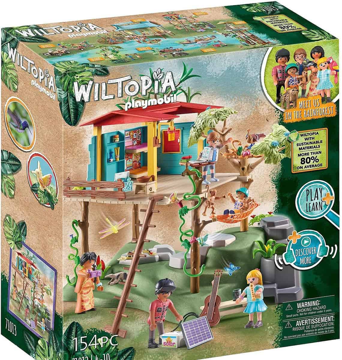 Playmobil Wiltopia Familienbaumhaus Mit Spielzeugtieren