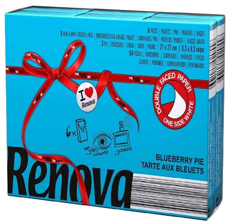 Renova Spearmint Gum Pocket Tissues Packs Amazon De Buerobedarf Schreibwaren