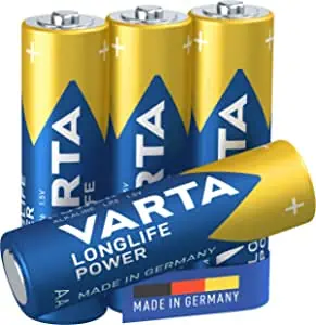 VARTA Batterien AA Longlife Power 4 Stück ab 1,05 € inkl. Prime-Versand