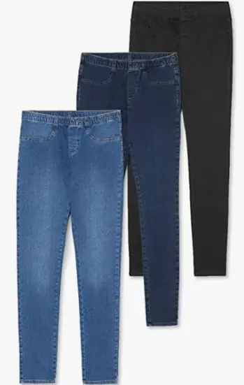 C&A Damen Jeggings Denim 3er Pack für 15,00 € inkl. Prime Versand ...