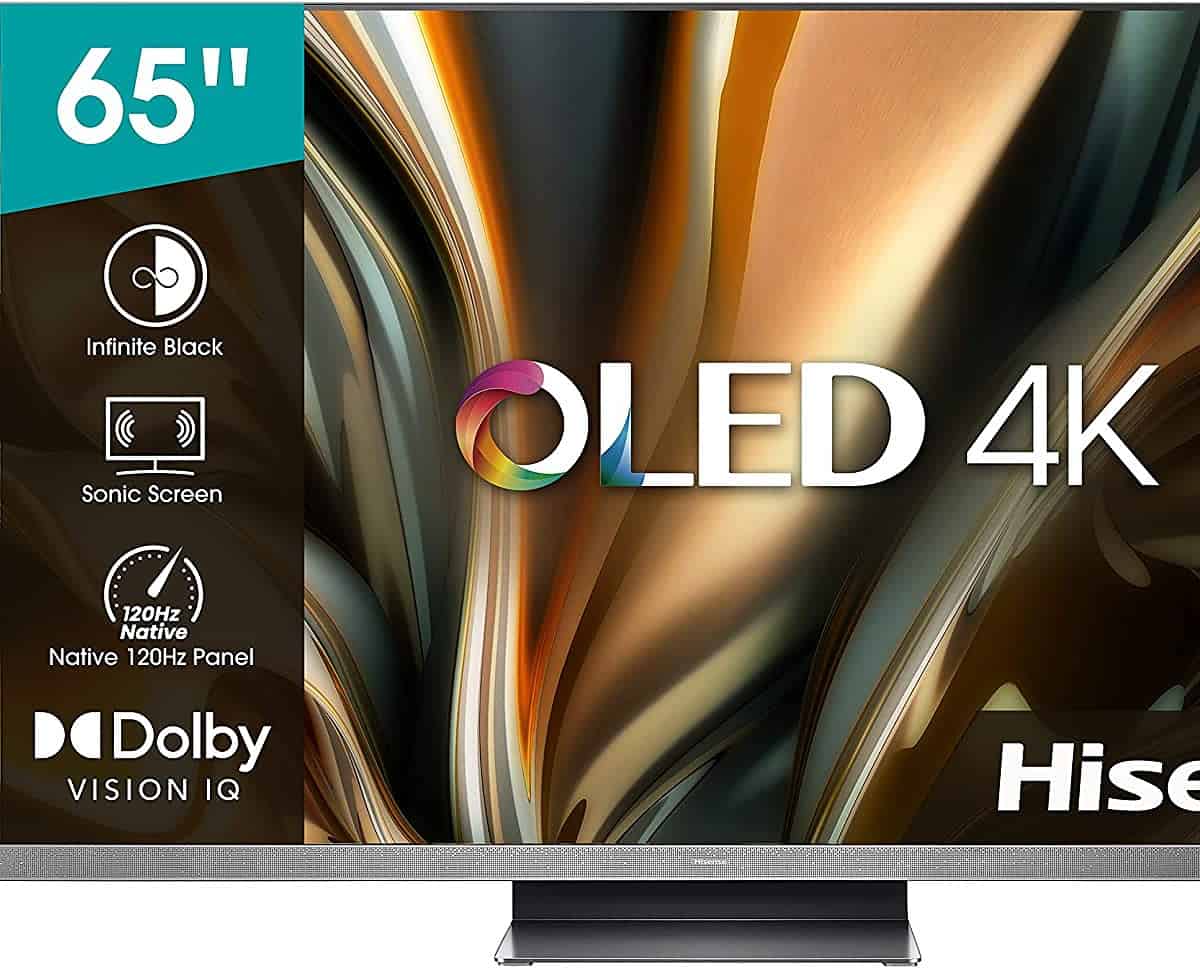 Hisense 65A9H OLED 164cm (65 Zoll) Fernseher (4K, HDR, Dolby Vision IQ ...