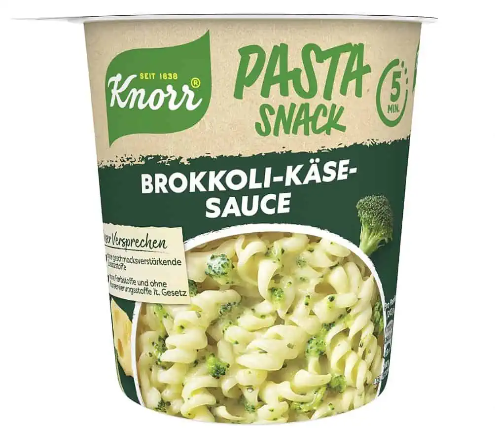 Knorr Pasta Snack Brokkoli-Käse-Soße 62 g 8 Stück ab 6,34 € inkl. Prime-Versand (statt 11,92 €)