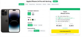 Apple iPhone Pro + o Allnet Flat GB